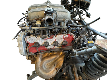 Ferrari 348 Motor ,Getriebe und hinterer Rahmen
