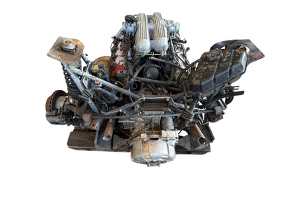 Ferrari 348 Motor ,Getriebe und hinterer Rahmen