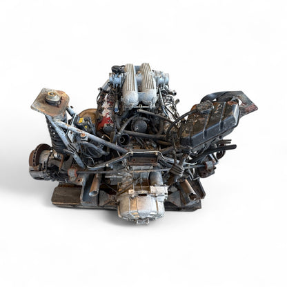 Ferrari 348 Motor ,Getriebe und hinterer Rahmen